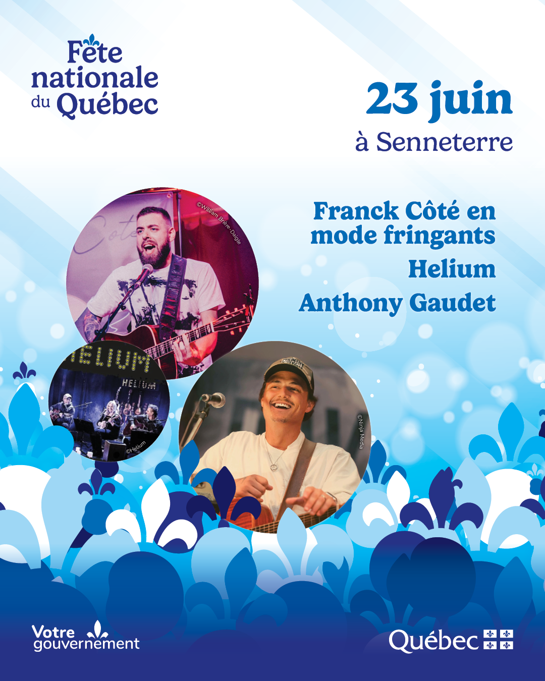 À Mont-Joli, Attache ta tuque et Garolou font partie du spectacle de la fête nationale.